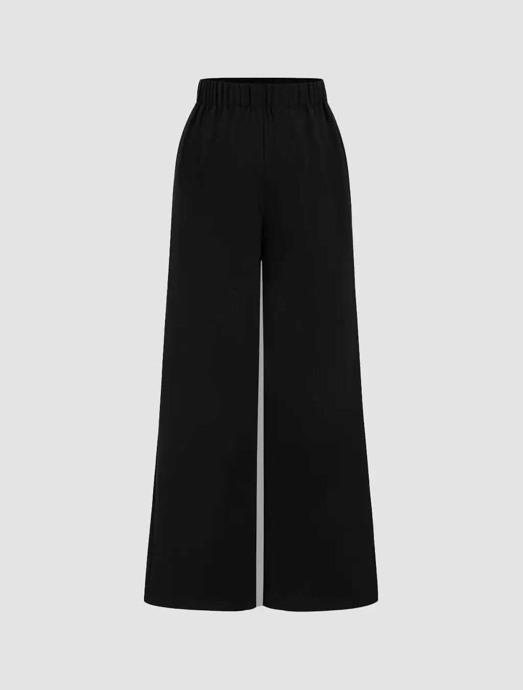 Notched Lapel Belted Blazer And Trousers Set